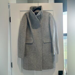 J. Crew Women's Gray Pea Coat